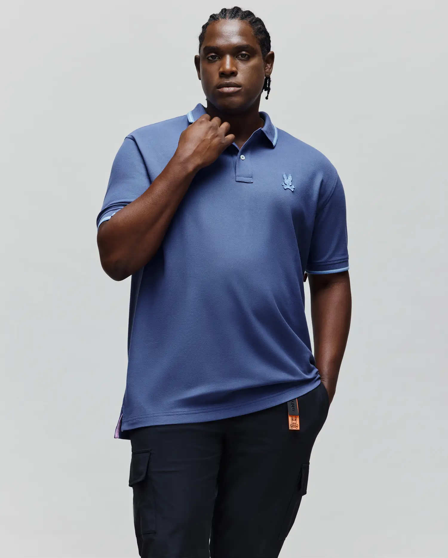 MENS BIG AND TALL GABIN PIQUE POLO