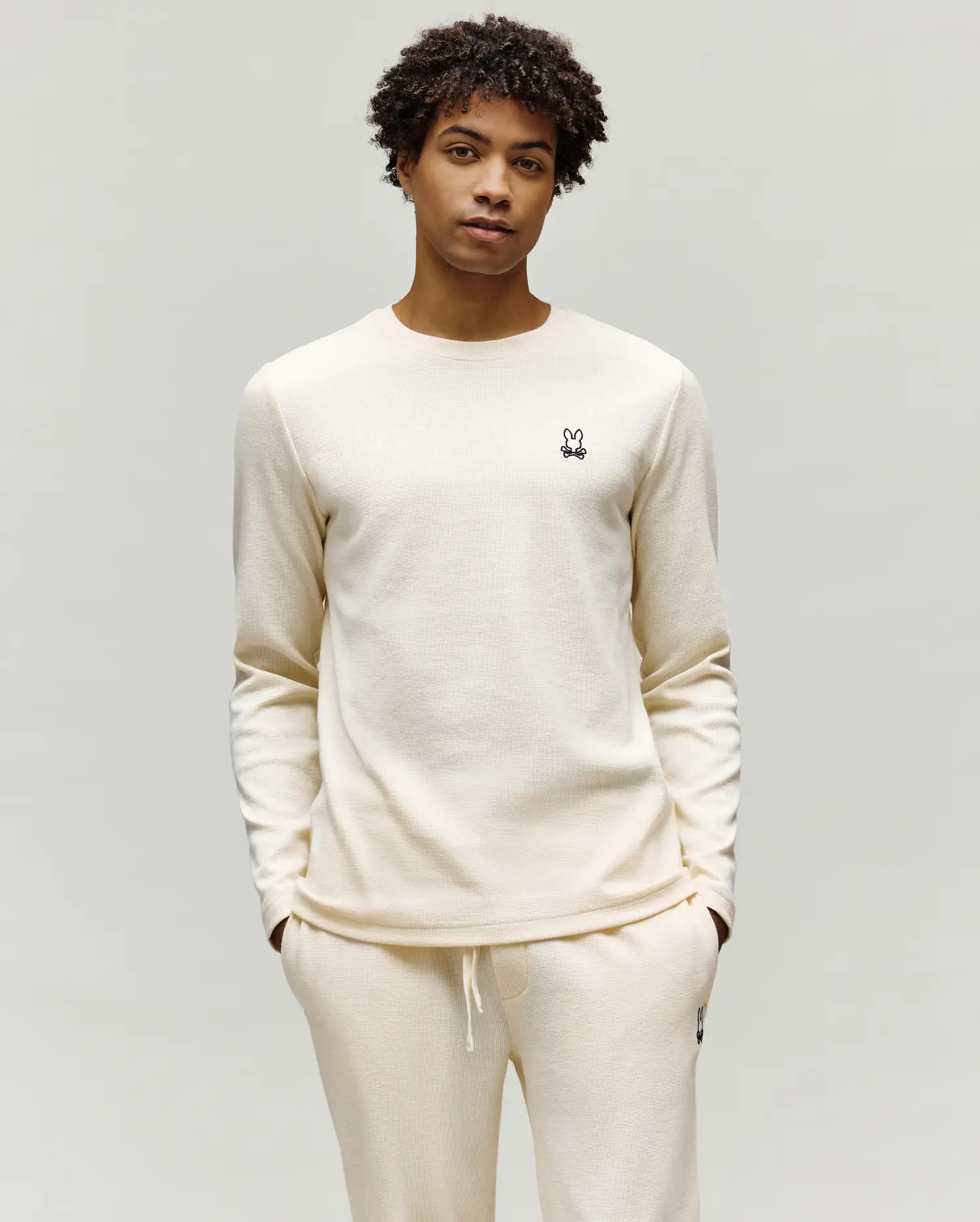 T-SHIRT LONGUES MANCHES NOE WAFFLE MENS