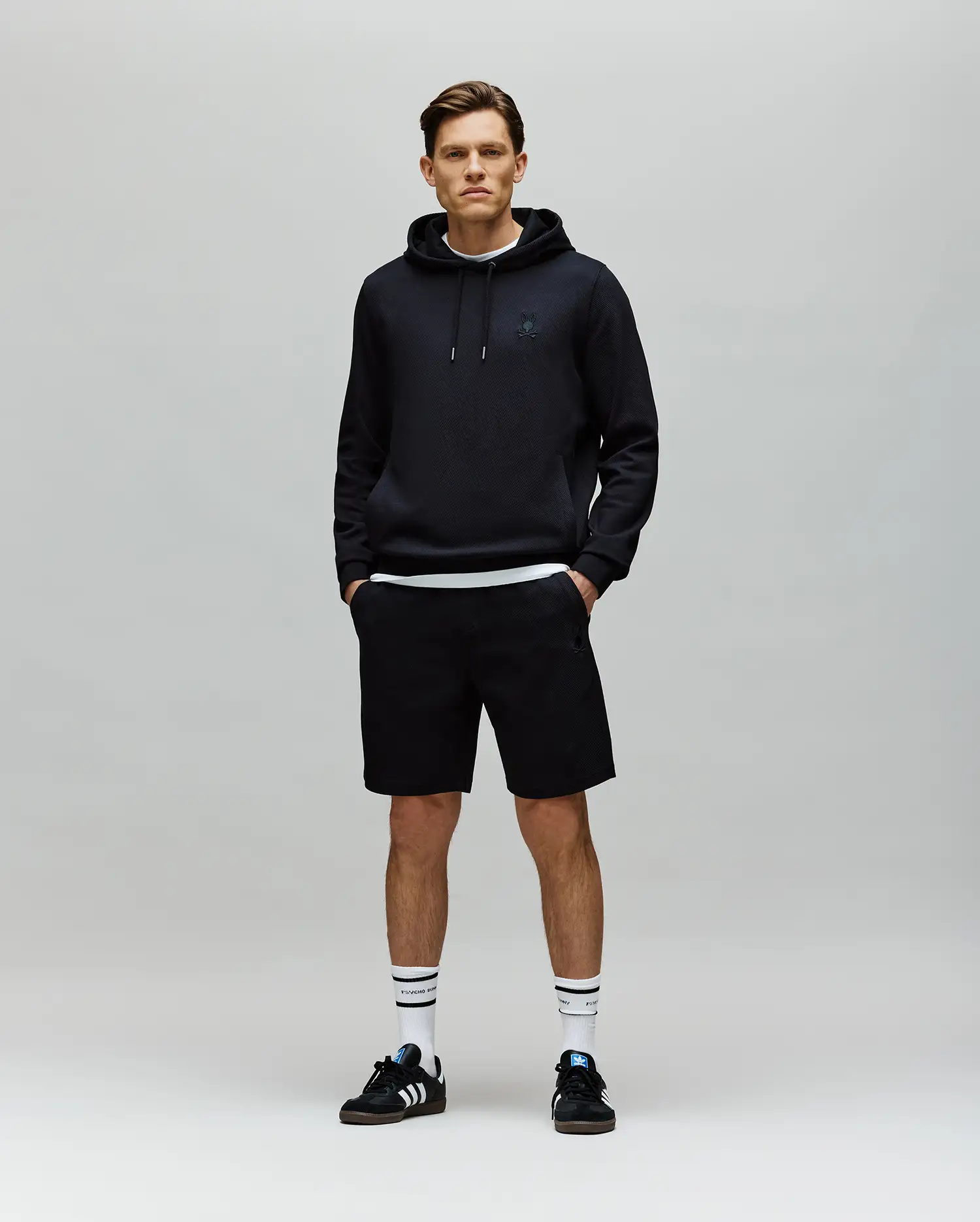 SHORTS CUIR MENS KAI 8"
