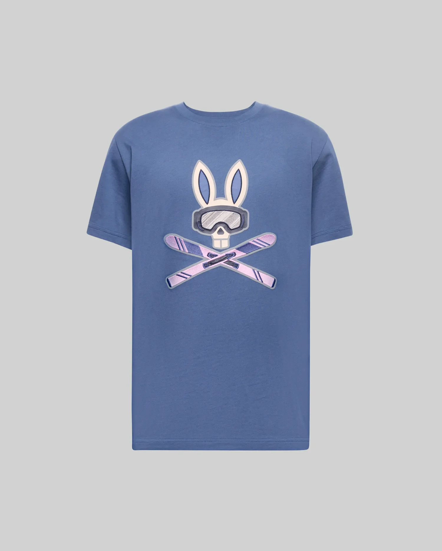 T-SHIRT MASCULIN GRAND ET HAUT INDIGO BUNNY GRAPHIC