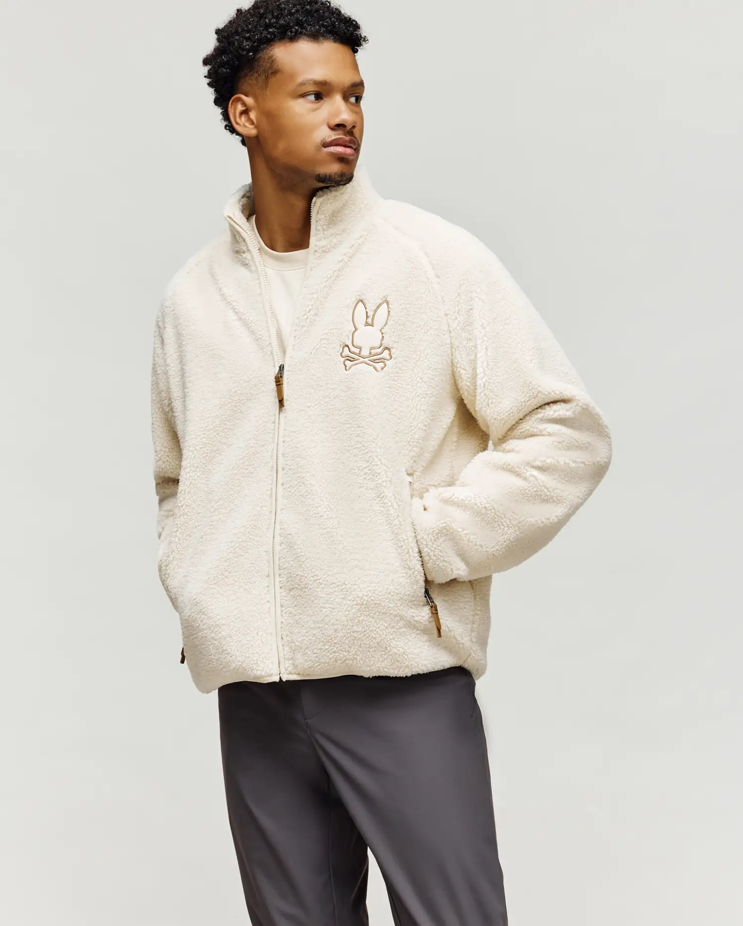 MENS RILEY SHERPA FULL ZIP