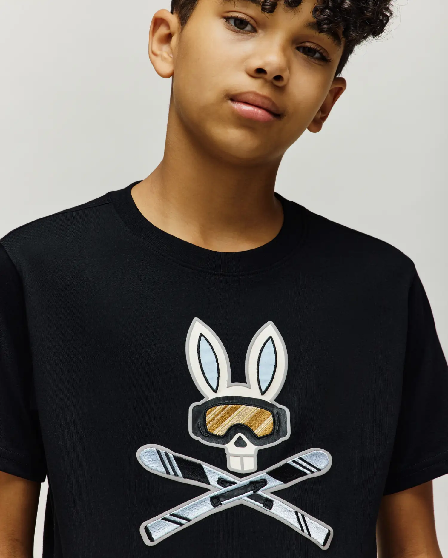 T-SHIRT GRAPHIQUE KIDS BUNNY INDIGO