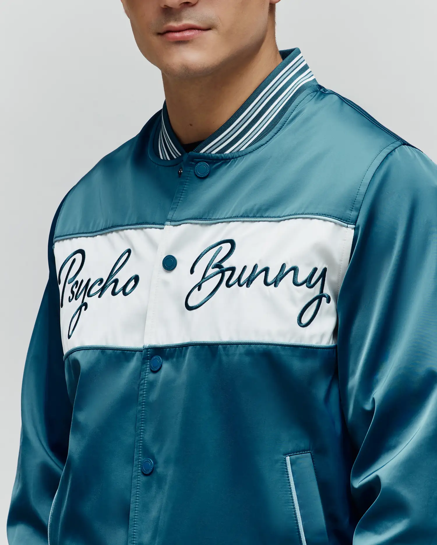 MENS THOMAS SATIN BOMBER