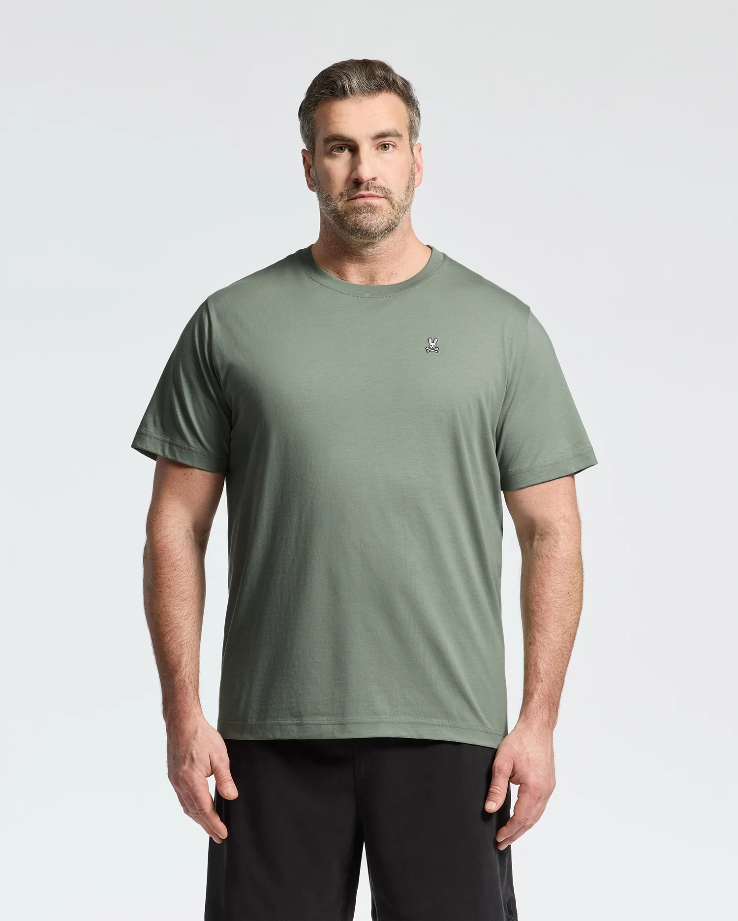 T-SHIRT CLASSIQUE COL ROND GRANDS ET HAUTS