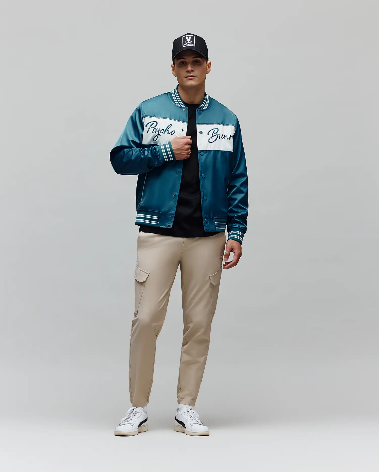 MENS THOMAS SATIN BOMBER