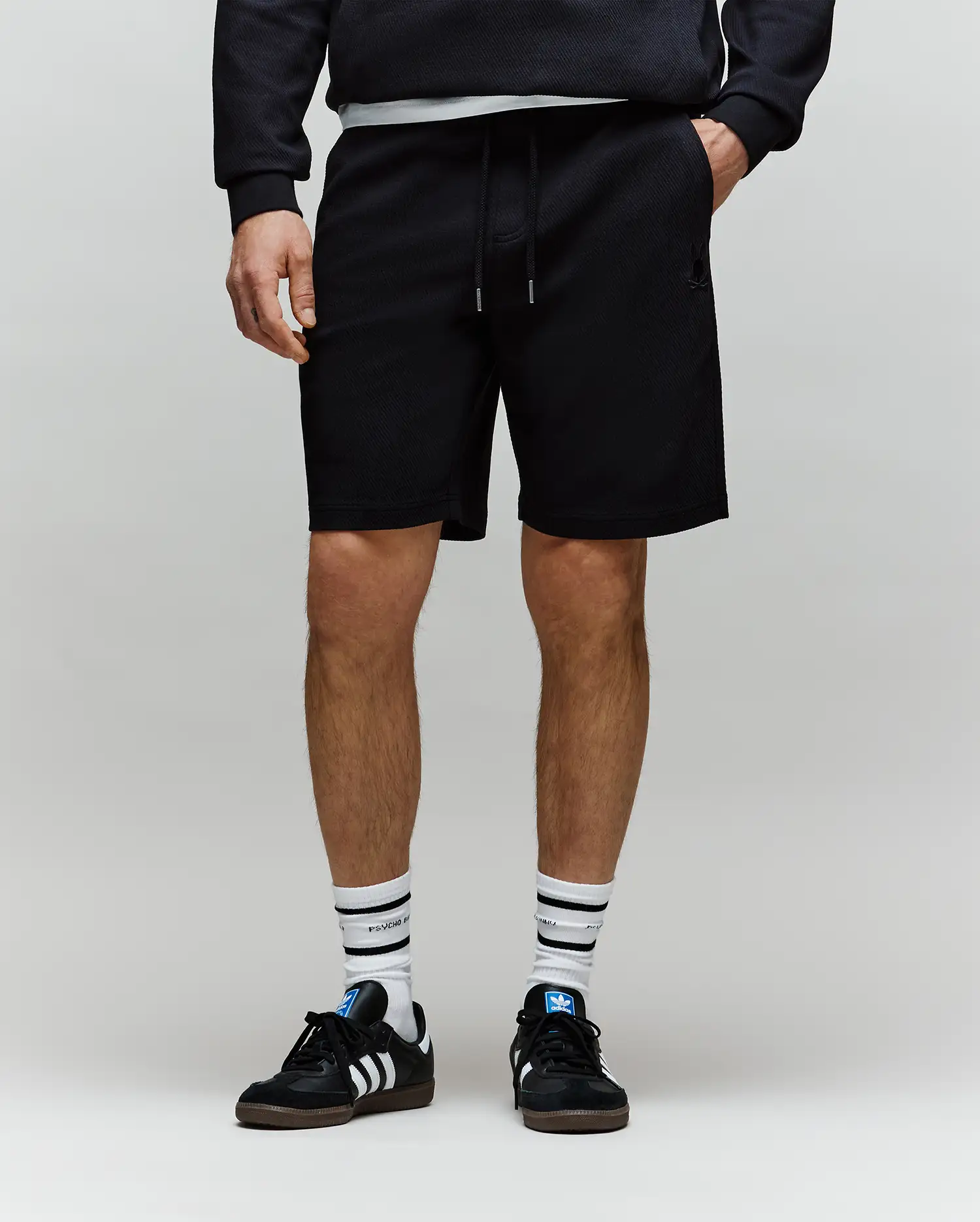 SHORTS CUIR MENS KAI 8"