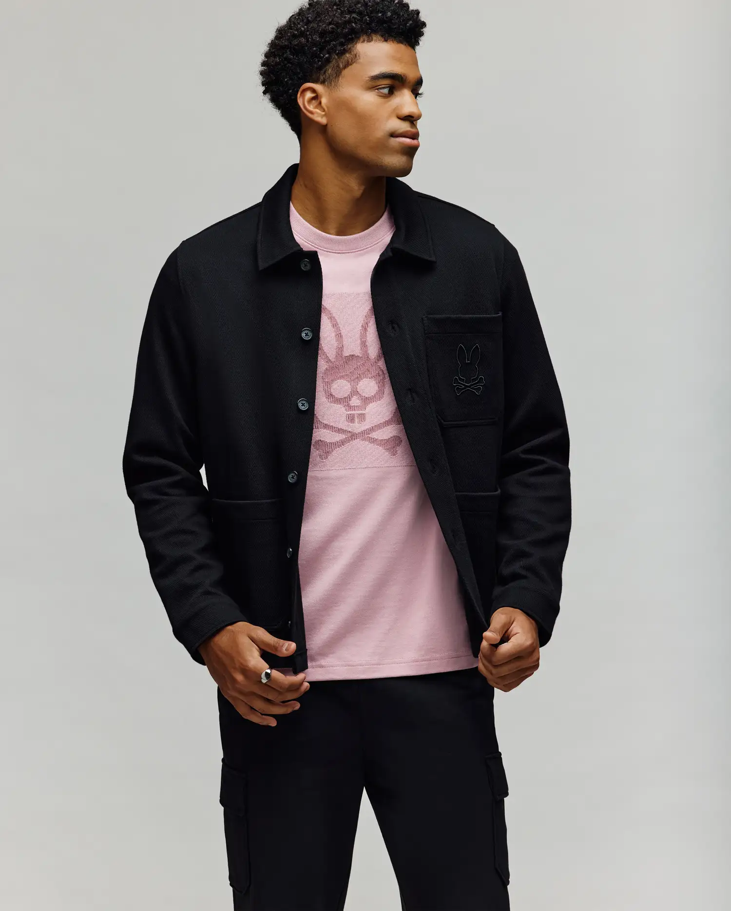 MENS AVEN KNIT SHACKET