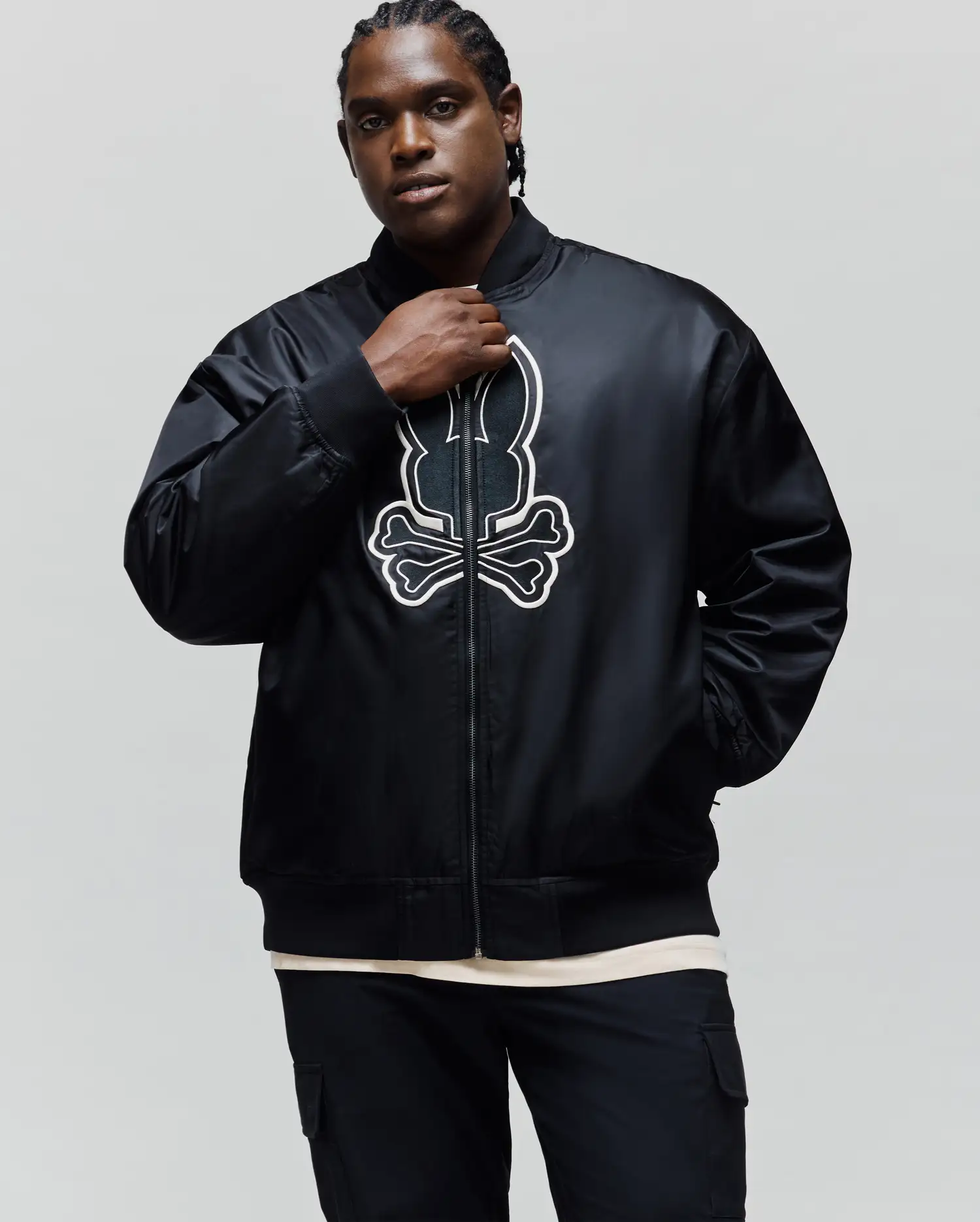 BIG AND TALL MAGNUS RELAXED BOMBER