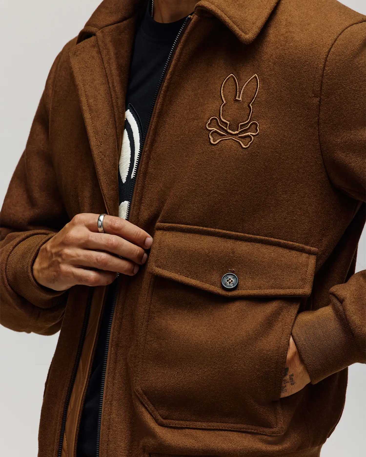 MANTEAU BOMBER MENS GAVIN UNI