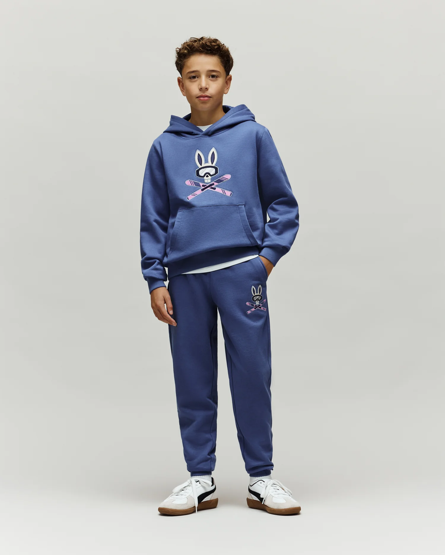 PANTALON DE SWEAT KIDS INDIGO SKI BUNNY